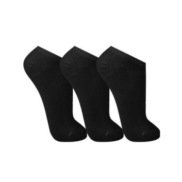 Imagem de Kit 6 Pares De Meias Trifil Básica Cano Curto Feminino E Masculino Uni