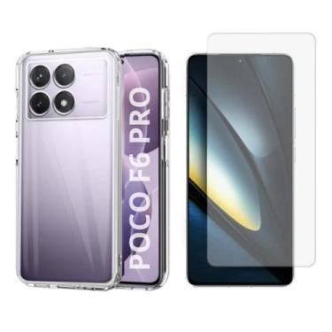 Imagem de Capa Transparente + Película de Hidrogel Para Poco F6 5G Pro - DB