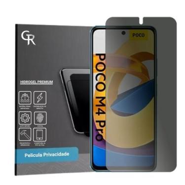 Imagem de Película Hidrogel Privacidade Compativel Com Xiaomi Poco M4 Pro 5G - G