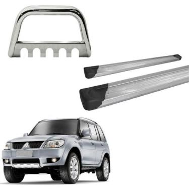 Imagem de Kit Quebra Mato Estribo Plataforma de Alumínios TR4 Todos os Anos - HO