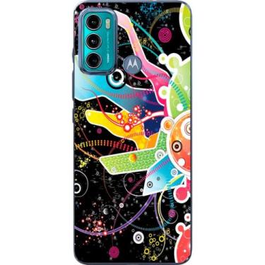 Imagem de Capa Adesivo Skin058 Verso Para Motorola Moto G60 (2021) - KawaSkin