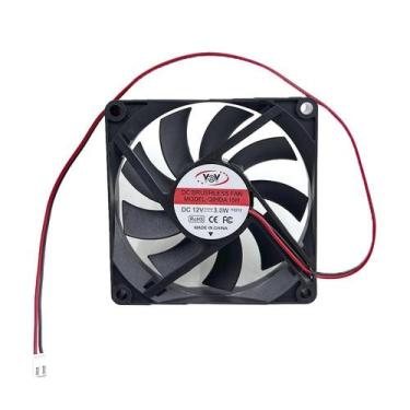 Imagem de Cooler 8x8cm 12v para Par Led Slim RGB 3em1 Full Onelight