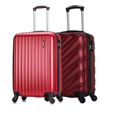 Imagem de Kit Malas de Viagem Bordo com 2 unidades Vinho Swiss Move