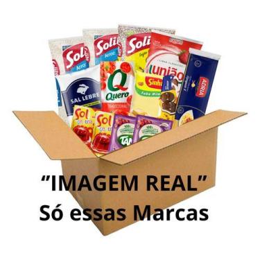 Imagem de Cesta Básica Completa Só Marca Famosa Doação Com Qualidade - Império C