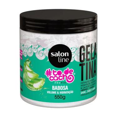Imagem de Gelatina Babosa todecacho Volumão e Hidratação Salon Line 550g