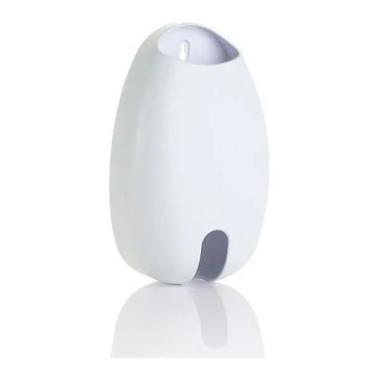 Imagem de Dispenser para sacolas puxa saco reforçado de parede ou cores, branco