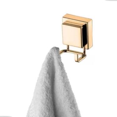 Imagem de Cabide Gancho Duplo Multiuso Banheiro Lavabo Cozinha Lavanderia C/ Ven