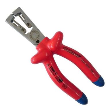 Imagem de Alicate Desencapador para Terminais VDE Gedore 160mm - 8099