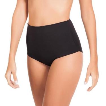 Imagem de Calcinha Modeladora Duloren 814005 Microfibra Compressiva, Preto, M