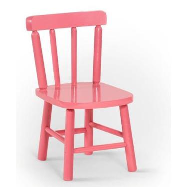 Imagem de Cadeira Infantil - Rosa - JM Móveis