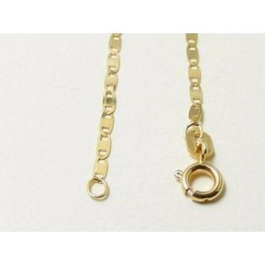 Imagem de Pulseira Piastrine Feminina Em Ouro 18k-750 - DG Presentes