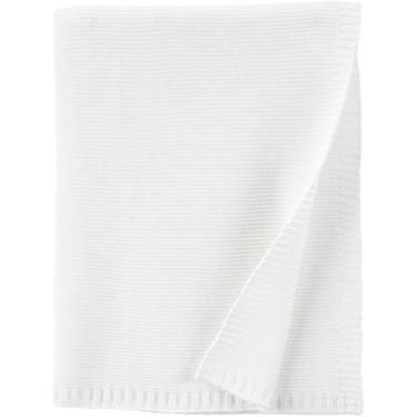 Imagem de Simple Joys by Carter's Blanet de malha unissex para bebês, Marfim, tamanho nico