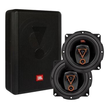 Imagem de Caixa JBL Ativa Amplificada SW8A-MS 200w + 2 Alto Falantes 5  Multisys