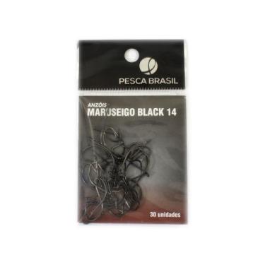 Imagem de Anzol Maruseigo Black 14  30 Unidades -  Pesca Brasil