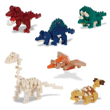 Imagem de nanoblock - Dinosaurs - Dinosaur Assortment 1 (Complete Set of 6), mininano Series Building Kit