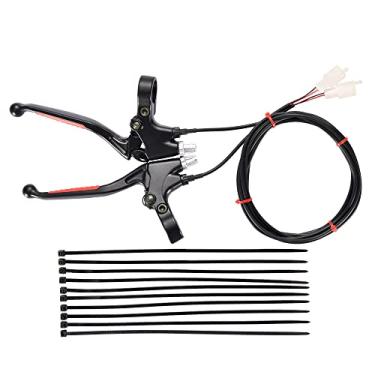 Imagem de GOOFIT Substituição da alavanca de freio do guidão de 22 mm para bicicleta motorizada, mini bicicleta, scooter elétrica