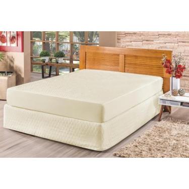 Imagem de Capa De Colchão Impermeável Solteiro King Cama Viúva Palha - Nathalia 