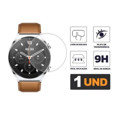 Imagem de Película Para Xiaomi Watch S1 Em Vidro Temperado - Estilo No Pulso