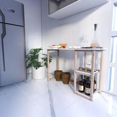 Imagem de Mesa Home Office Madeira Pinus e MDP Funcional  Oferta Imperdível - Te