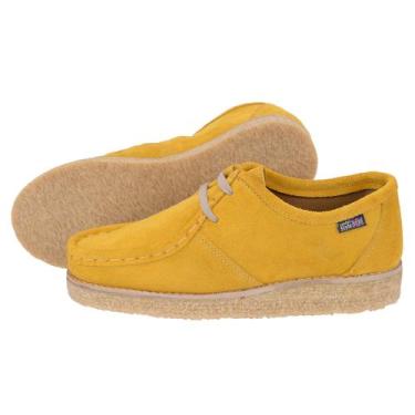Imagem de Sapato Canadian Yellow London Style Camurça Solado Crepe, Amarelo, 41