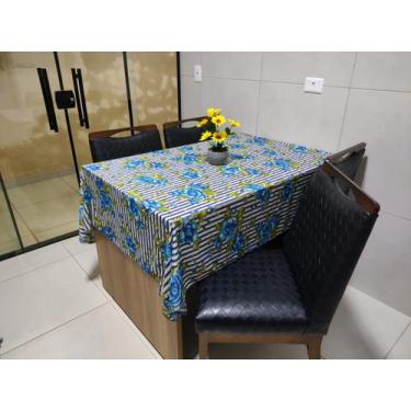 Imagem de Toalha de Mesa 12 Cadeiras Cozinha Sala de Jantar Área Gourmet 4,50m x
