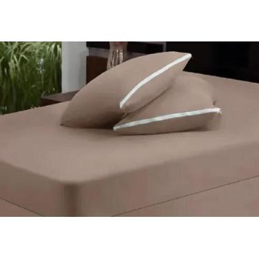 Imagem de Capa Para Colchão Casal Com Ziper Fio 30/1 - 100% Algodão - Dugu, Marr