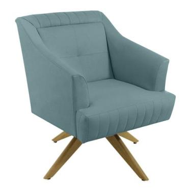 Imagem de Poltrona Decorativa Moderna Para Sala Quarto Clinica - Safira - Mance 