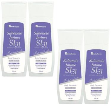 Imagem de Sabonete íntimo SL+31 Odor Block 250ml Natuflores - Kit 4un