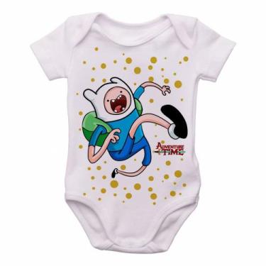 Imagem de body nenê criança roupa bebê  Adventure Time Jake - Empório Dutra, GG 