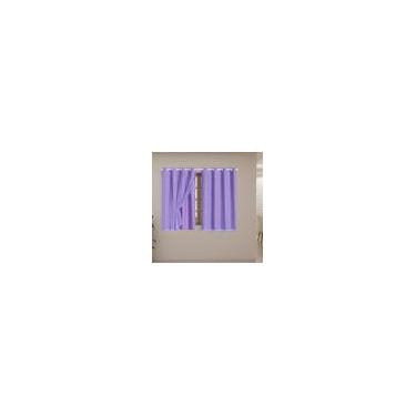 Imagem de Cortina Blackout 50006 Lilas PVC com Tecido Voil 2,00mx1,40m - GEREVIN