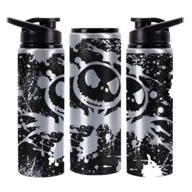 Imagem de Squeeze Jack Skellington  Alumínio Metalizado Brilhante 750 - VilelaGG