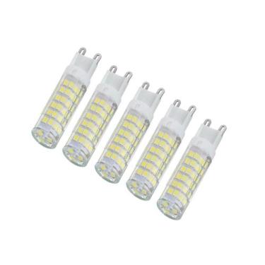 Imagem de Kit 5 Lâmpadas Led Halopin G9 7w 220 VOLTS - Branco Quente - Atmx