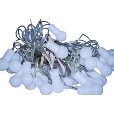 Imagem de Cordão De Led Varal Pisca Pisca 40 Bolas Neon Led 110v 5m - Zoom je, B