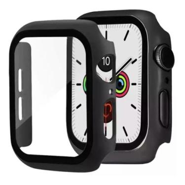Imagem de Capa Bumper Para Apple Watch Com Protetor Tela Vidro 42mm - Classic