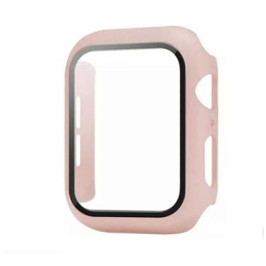Imagem de Capa Bumper Compativel Apple Watch Com Protetor Tela Vidro 40mm - Clas
