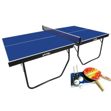 Imagem de MESA PING PONG OFICIAL MDF 25mm Oficial KLOPF 1090 + KIT Completo 5031