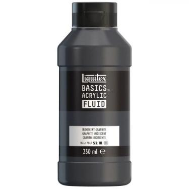 Imagem de Tinta Acrílica Liquitex Basics Fluid 250ml Iridesc Graphite, Fluid