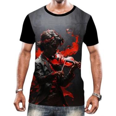 Imagem de Camiseta Camisa Tshirt Instrumento Corda Violinos Melodia 6 - Enjoy Sh