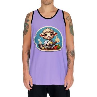 Imagem de Camiseta Regata Tshirt Chefe Ovelhinha Cozinheira Cozinha 1 - Enjoy Sh