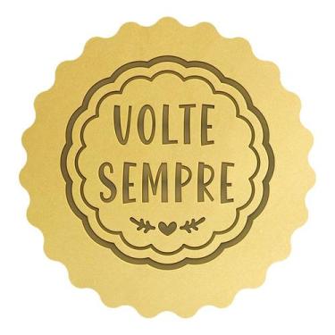 Imagem de Cortador Biscoito Volte sempre Borda com Babadinho - DOCE IMPRESSO,  5