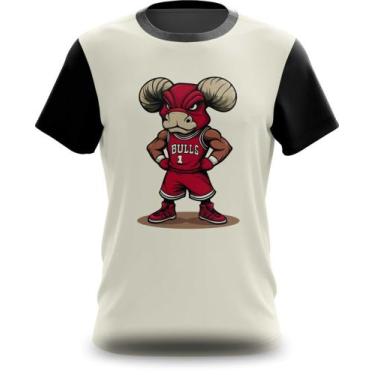 Imagem de Camiseta Camisa Mascote Chicago Bulls Basquete - FABRIQUETA, G