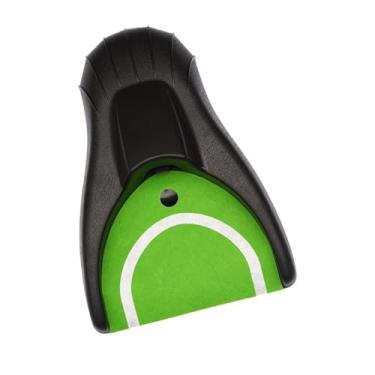 Imagem de menolana Golf automático colocando copo máquina de retorno bola de golfe lançador bola returner jardim exercitador bola de golfe retorno colocando copo