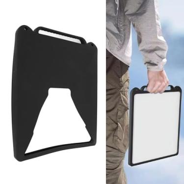 Imagem de Capa de Silicone para Starlink Mini, Capa Protetora Starlink Mini, Capa de Silicone à Prova de Choque para Mini Antena de Prato, Proteção Anti-queda (Preto)