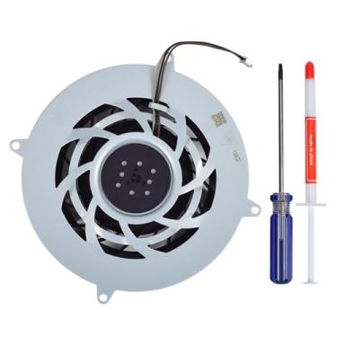 Imagem de Ventilador de resfriamento interno fino PS5 de substituição, ventilador interno de substituição para Sony PlayStation 5 PS5 Slim Series 11541GS-12M-WB-01 com 19 lâminas, apenas para PS5 Slim
