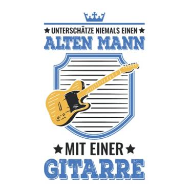 Imagem de Gitarrist Tagesplaner: Gitarrist Alter Mann Gitarre Rentner Bassgitarre/Kalender 2022 / Wochenplaner Tagesplaner Planer/Planungsbuch To-Do-Liste / 6x9 Zoll / 100 ausfüllbare Seiten