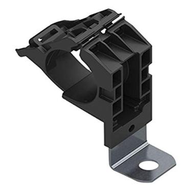 Imagem de Hellermann Tyton North America 151-01493 Braçadeira de catraca P, diâmetro do pacote de 1,9 a 3,6 cm, comprimento curto de 90°, diâmetro do furo de 1 cm, PA66HIRHSUV, preto, 3,5 cm de largura, 14,2 cm