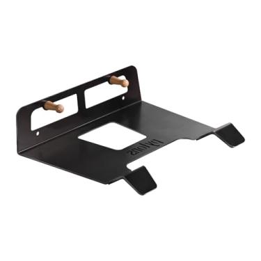 Imagem de Pegciuho Suporte de parede para bicicleta, rack de metal para ciclismo, equipamento organizador de estacionamento, suporte de armazenamento para casa, mountain, Preto