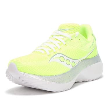 Imagem de Saucony Tênis feminino Kinvara Pro, Citron/prata, 37