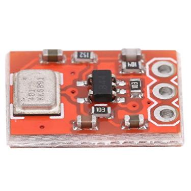 Imagem de Módulo de Microfone, Placa DIY Amplificadora PCB para Aprendizagem Eletrônica, 1,3 X 1 Cm, Com Ganho de 67, Saída de Pico de 200 MV, Potência de 40 MW, Relação Sinal-ruído de 62