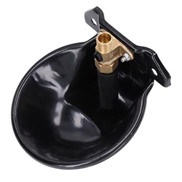 Imagem de Bebedouro Automático para Cabras Bebedor de Tigela de água de Ovelha Com água Potável Automática Espessada para Cabras, Válvula de Cobre de Aço Inoxidável, Interruptor de